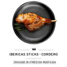 Mediterranean Natural Ibéricas Sticks Cordero 800 gr | Snack Natural para Perros