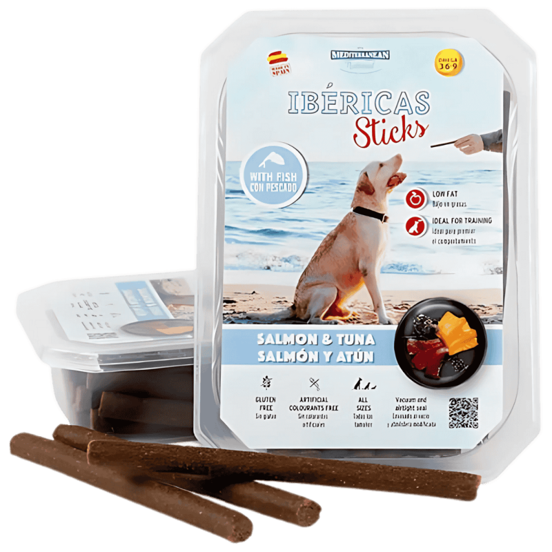 Mediterranean Natural Ibéricas Sticks Pato 350 gr y 800 gr | Snack Natural para Perros