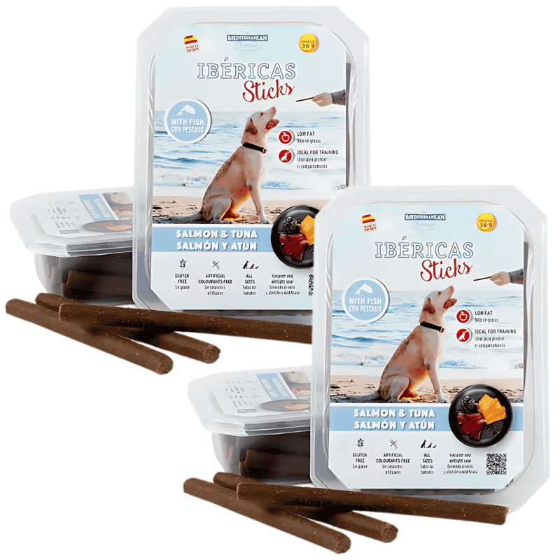 Mediterranean Natural Ibéricas Sticks Pato 350 gr y 800 gr | Snack Natural para Perros