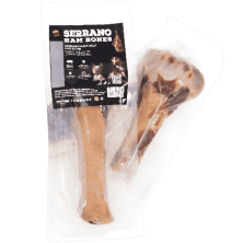 Mediterranean Natural Medio Hueso Jamón 200g | Snack Natural para Perros