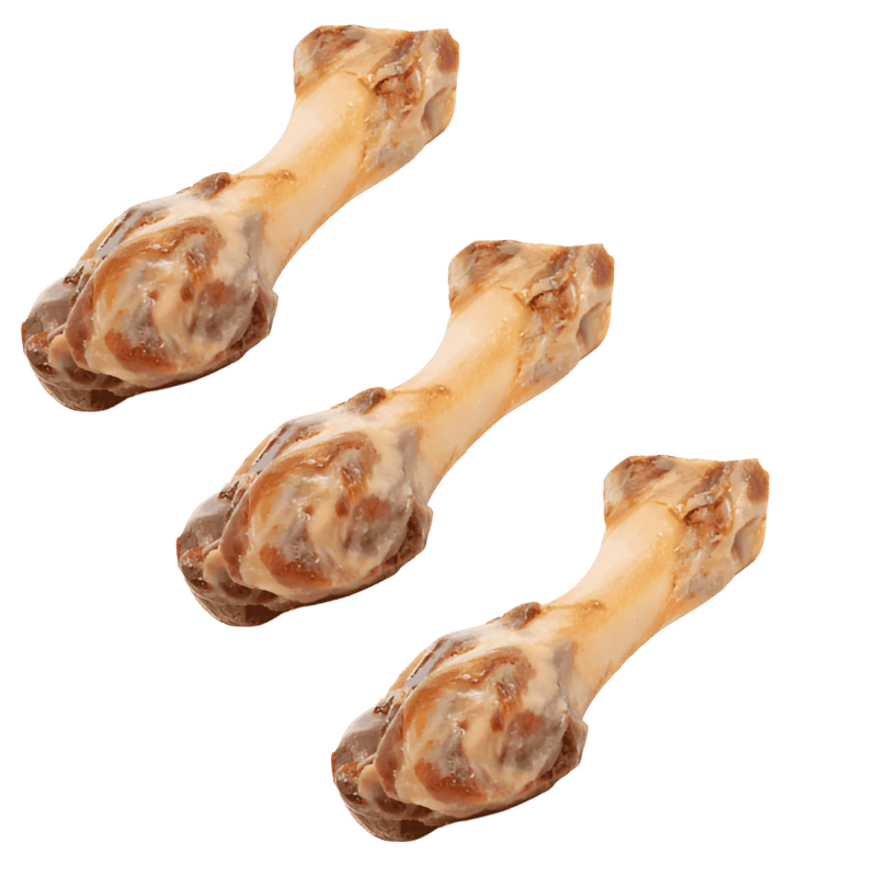 Mediterranean Natural Medio Hueso Jamón 200g | Snack Natural para Perros