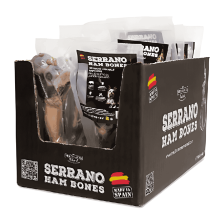 Mediterranean Natural Medio Hueso Jamón 200g | Snack Natural para Perros