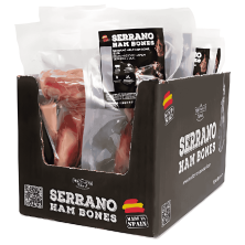 Mediterranean Natural 2x Medio Hueso Jamón 370 gr | Huesos Naturales para Perros