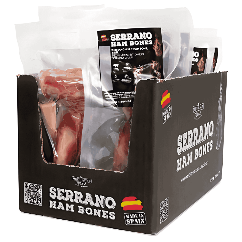 Mediterranean Natural 2x Medio Hueso Jamón 370 gr | Huesos Naturales para Perros