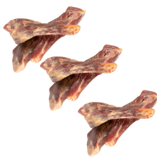 Mediterranean Natural Hueso Jamón Razas Pequeñas 110 gr | Pack 3 Uds