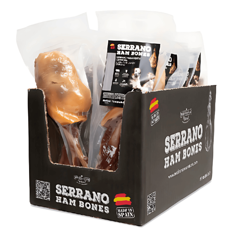 Mediterranean Natural Codillo de Jamón 550 gr | Hueso Natural para Perros