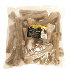 Bubimex Hueso Prensado 17 cm | Pack 25 Uds | Snack Natural para Perros