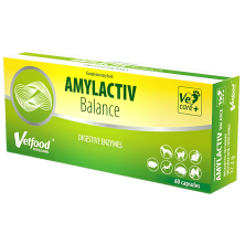 Vetfood Amylactiv Balance 60 cápsulas – Enzimas Digestivas