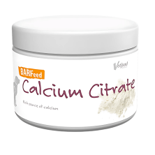 Vetfood BARFeed Calcium Citrate 300g – Suplemento para Perros y Gatos