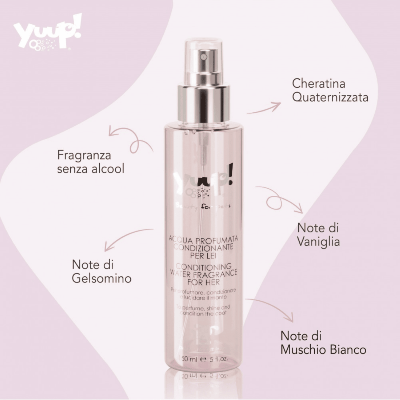 Yuup! Agua Perfumada Para Ella 150ml – Fragancia para Mascotas