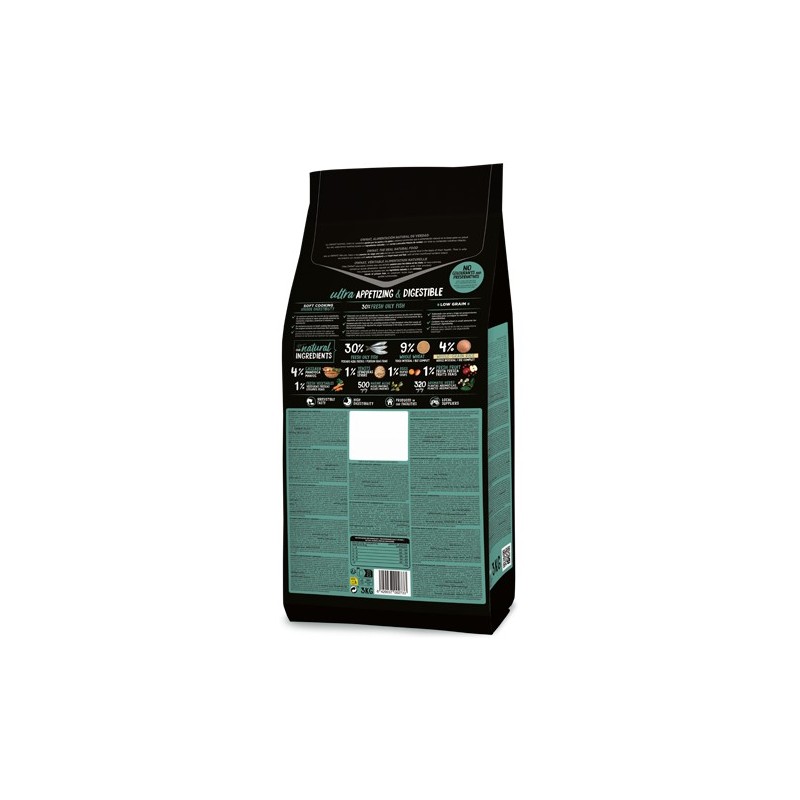 Ownat Ultra Ageing Fish – Pienso Premium con Pescado para Gatos Senior 1,5kg y 3kg | supienso.com