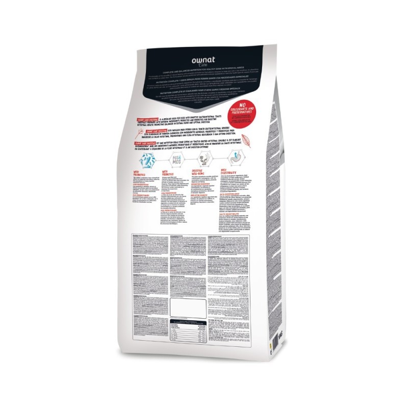 Ownat Care Digestive – Pienso Digestivo para Perros con Estómago Sensible 3kg y 10kg | supienso.com