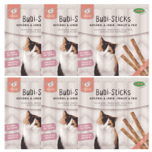 Bubi Sticks Aves e Hígado 42 g | Snack Natural para Perros | Supienso