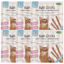 Bubi Sticks Salmón 42 g | Snack Natural Rico en Omega 3 para Perros | Supienso