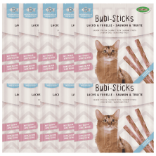 Bubi Sticks Salmón 42 g | Snack Natural Rico en Omega 3 para Perros | Supienso