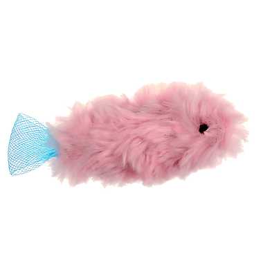Juguete de Peluche para Gatos con Catnip – Pez Realista para Estimulación y Diversión