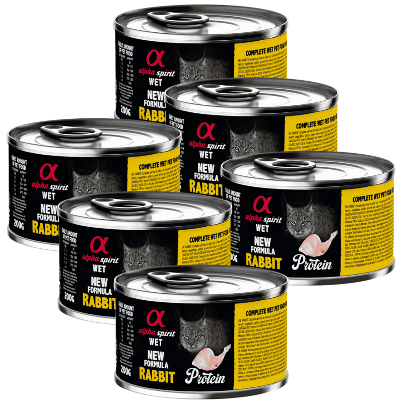 Alpha Spirit Lata Gato Cerdo | Comida Húmeda Natural Sin Cereales | Alta en Proteína y Fácil Digestión