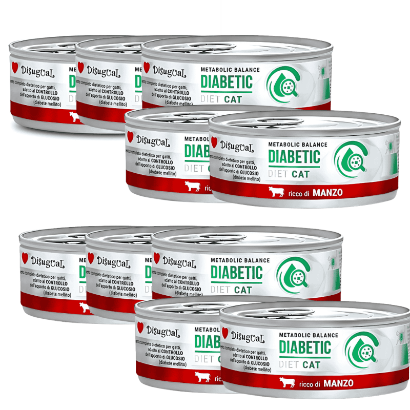 Comida Húmeda Diabética para Gatos Disugual Diet Buey 85g | Supienso
