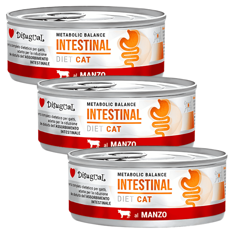 Comida Húmeda Gato Problemas Digestivos Disugual Diet Intestinal Buey 85g | Supienso