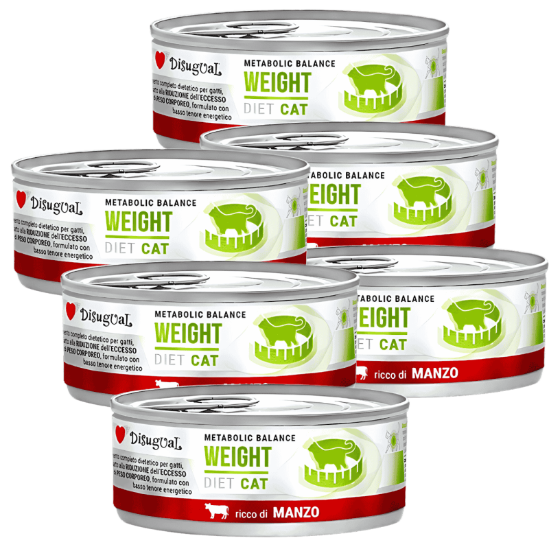 Comida Húmeda Gato Control de Peso Disugual Diet Buey 85g | Supienso