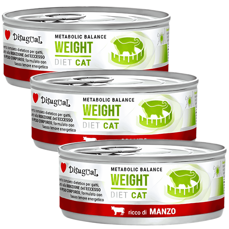 Comida Húmeda Gato Control de Peso Disugual Diet Buey 85g | Supienso
