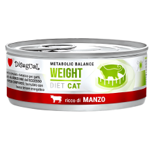 Comida Húmeda Gato Control de Peso Disugual Diet Buey 85g | Supienso