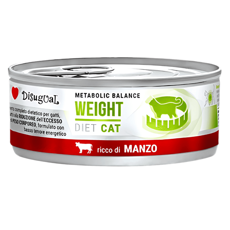 Comida Húmeda Gato Control de Peso Disugual Diet Buey 85g | Supienso