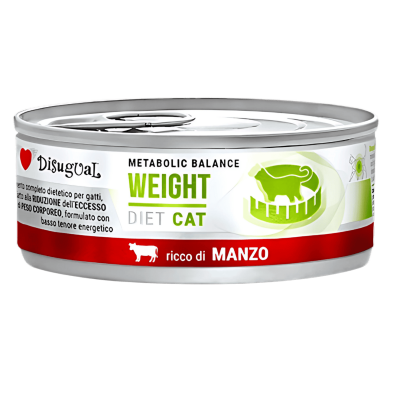 Comida Húmeda Gato Control de Peso Disugual Diet Buey 85g | Supienso