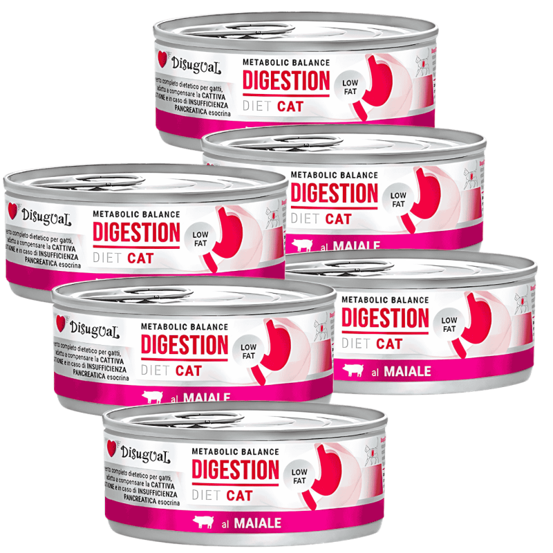 Comida Húmeda Gato Sensible Disugual Diet Digestión Cerdo 85g | Supienso