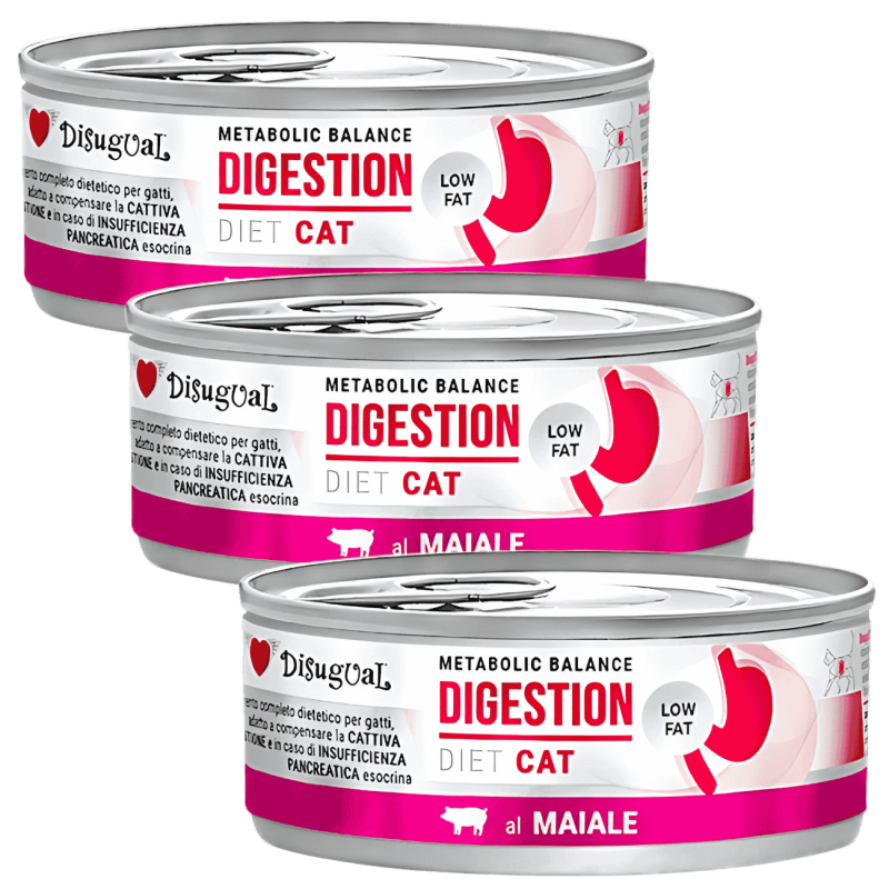 Comida Húmeda Gato Sensible Disugual Diet Digestión Cerdo 85g | Supienso