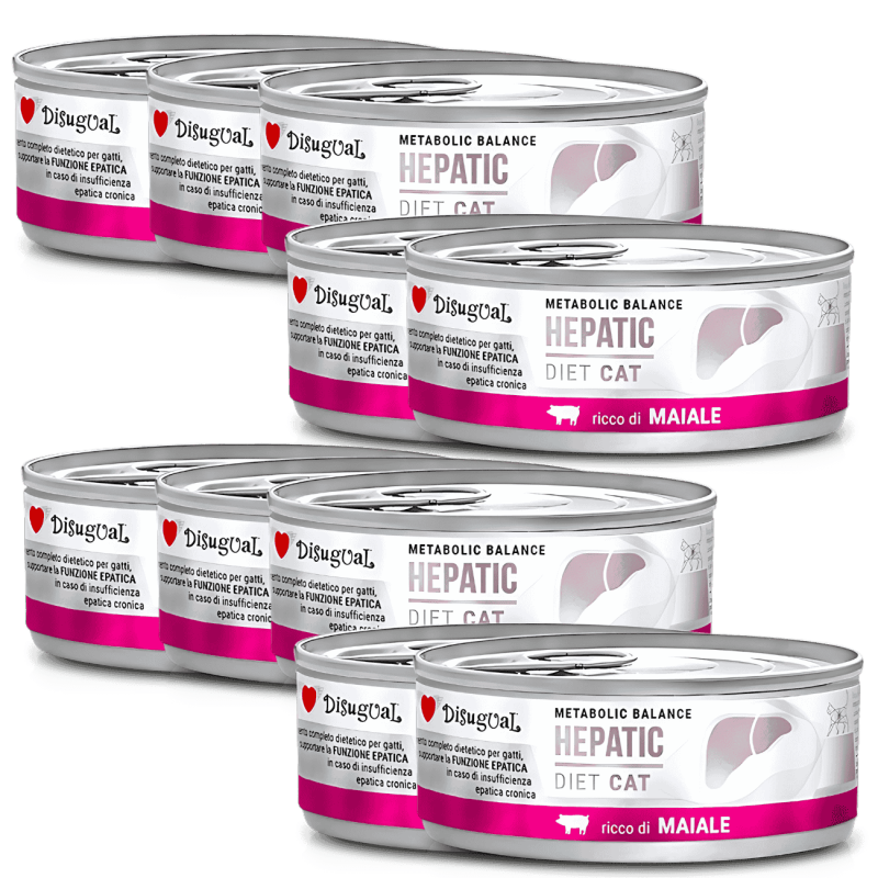 Comida Húmeda Gato Problemas Hepáticos Disugual Diet Hepatic Cerdo 85g | Supienso