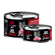 Alpha Spirit Lata Gato Cerdo | Alimento Húmedo Completo Sin Cereales y Alta en Proteína Animal
