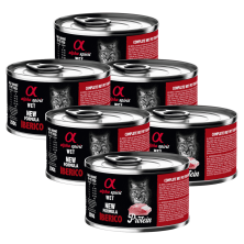 Alpha Spirit Lata Gato Cerdo | Alimento Húmedo Completo Sin Cereales y Alta en Proteína Animal