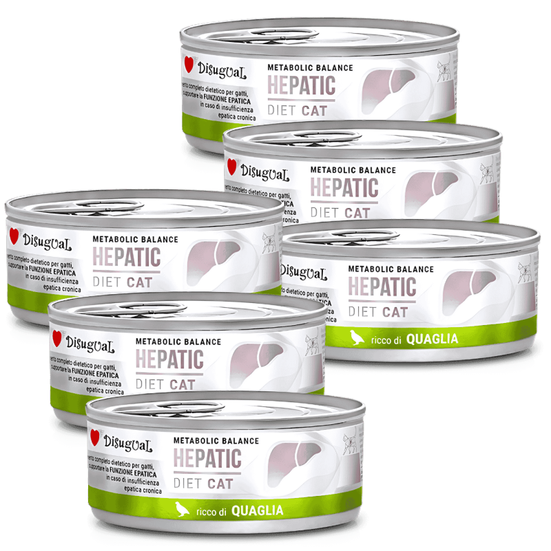Comida Húmeda Gato Hígado Sensible Disugual Diet Hepatic Codorniz 85g | Supienso