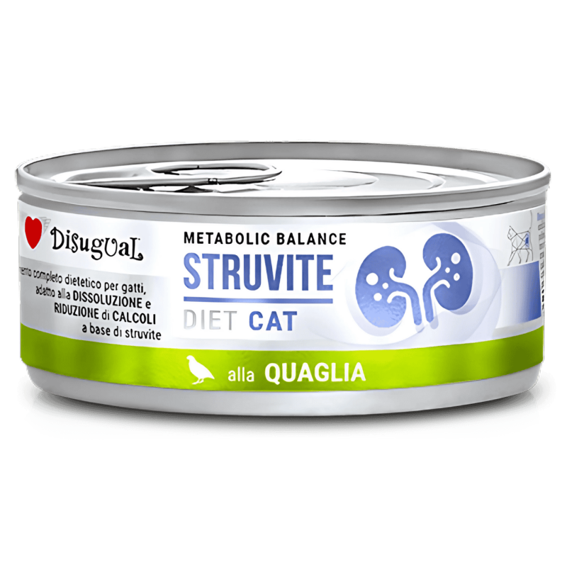 Comida Húmeda Gato Cristales Struvite Disugual Diet Codorniz 85g | Supienso