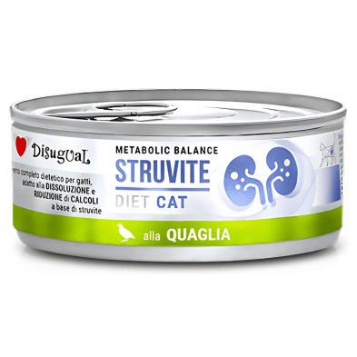 Comida Húmeda Gato Cristales Struvite Disugual Diet Codorniz 85g | Supienso