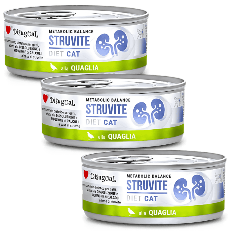 Comida Húmeda Gato Cristales Struvite Disugual Diet Codorniz 85g | Supienso