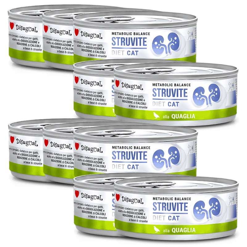 Comida Húmeda Gato Cristales Struvite Disugual Diet Codorniz 85g | Supienso