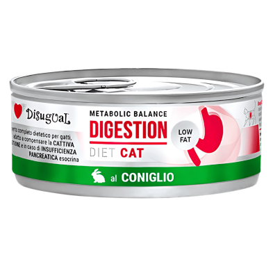 Comida Húmeda Gato Digestión Sensible Disugual Diet Conejo 85g | Supienso