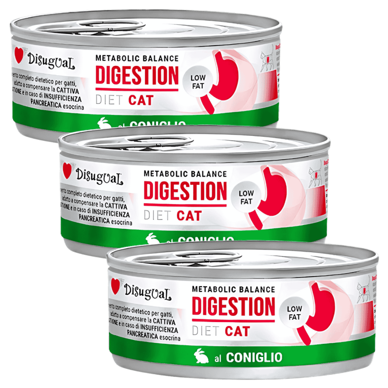 Comida Húmeda Gato Digestión Sensible Disugual Diet Conejo 85g | Supienso