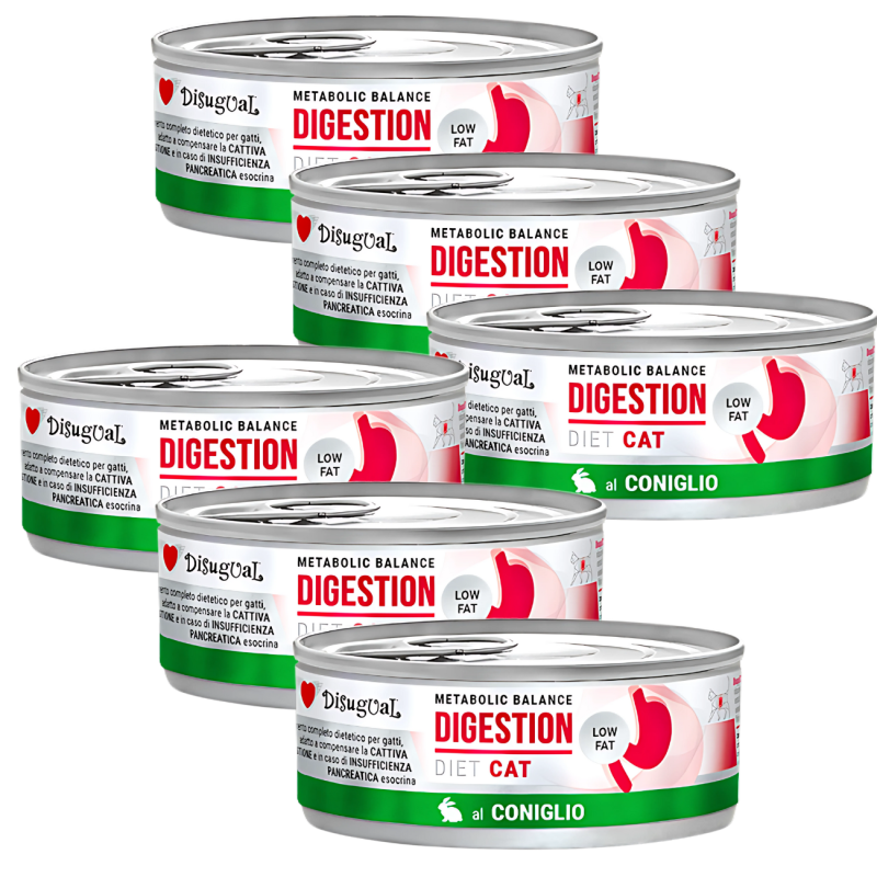 Comida Húmeda Gato Digestión Sensible Disugual Diet Conejo 85g | Supienso