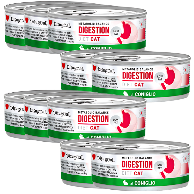 Comida Húmeda Gato Digestión Sensible Disugual Diet Conejo 85g | Supienso