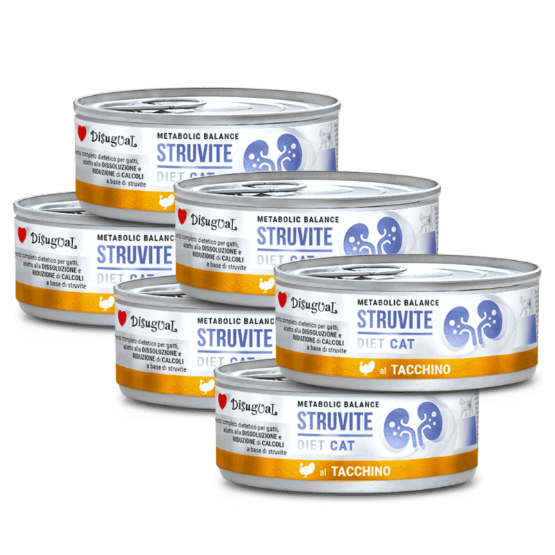 Disugual Diet Cat Intestinal Pavo 85 g | Comida Húmeda Digestiva Grain Free para Gatos con Sensibilidad Intestinal