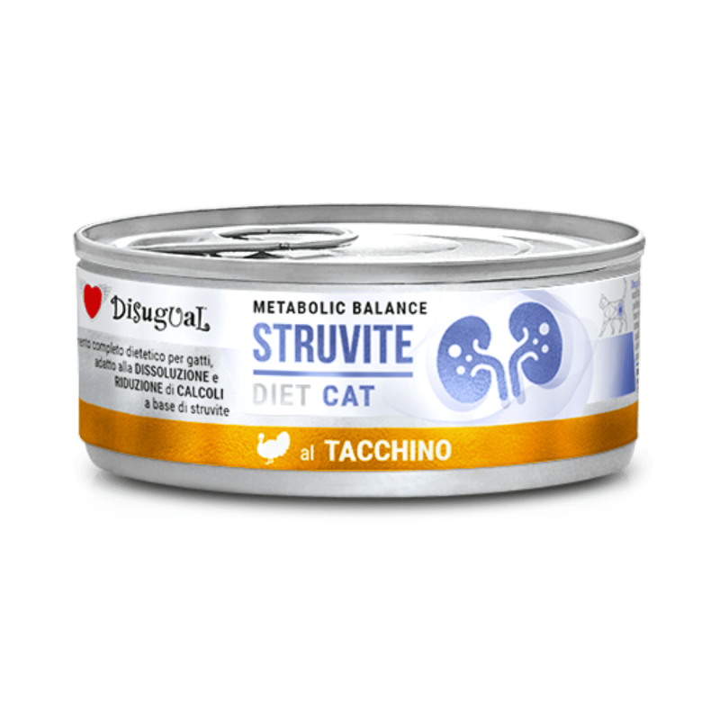 Disugual Diet Cat Intestinal Pavo 85 g | Comida Húmeda Digestiva Grain Free para Gatos con Sensibilidad Intestinal