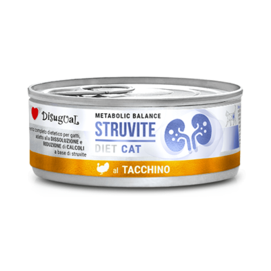 Disugual Diet Cat Intestinal Pavo 85 g | Comida Húmeda Digestiva Grain Free para Gatos con Sensibilidad Intestinal