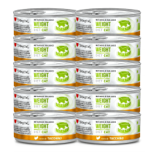 Disugual Diet Cat Intestinal Pavo 85 g | Comida Húmeda Digestiva Grain Free para Gatos con Sensibilidad Intestinal