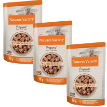 Comida Húmeda para Gatos Nature’s Variety Original Pollo 70 g | Supienso