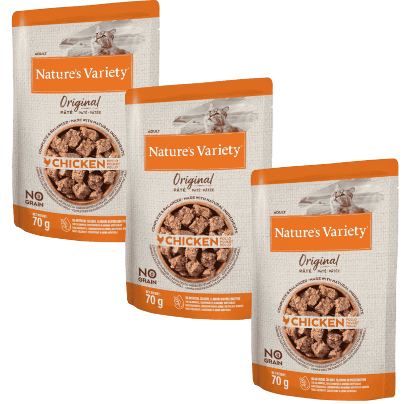 Comida Húmeda para Gatos Nature’s Variety Original Pollo 70 g | Supienso