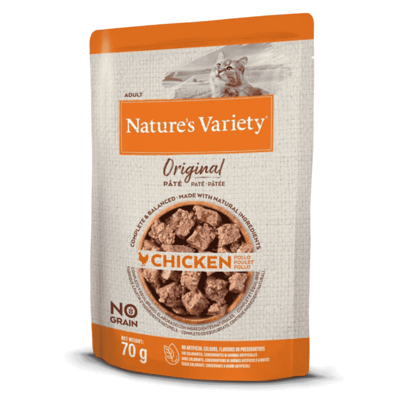 Comida Húmeda para Gatos Nature’s Variety Original Pollo 70 g | Supienso