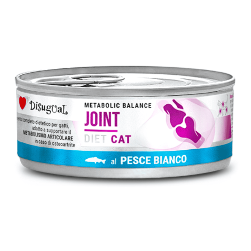 Disugual Diet Cat Húmedo Pescado Blanco Articulaciones 85gr – Comida para Gato con Salud Articular